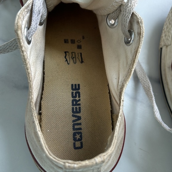 Converse Chuck Taylor All Star Low Optic White Canvas Sneakers W6/M4 - Picture 10 of 14